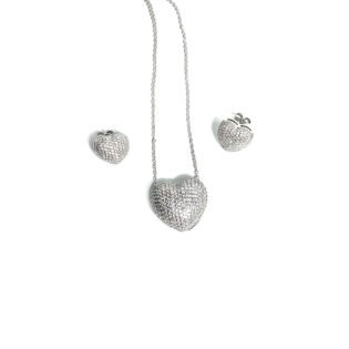 Eternal Spark Diamond Heart Set